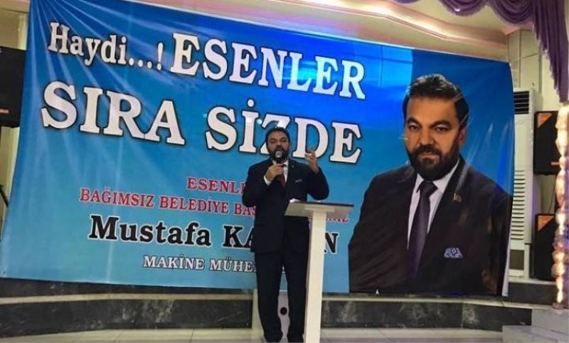 Mustafa Kaplan  Esenler Bagimsiz Belediye Baskan Adayligini Açikladi!