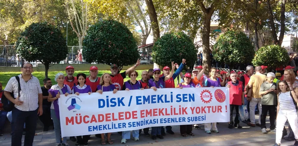 DİSK’in Saraçhane Mitingine Esenler’den Tam Destek