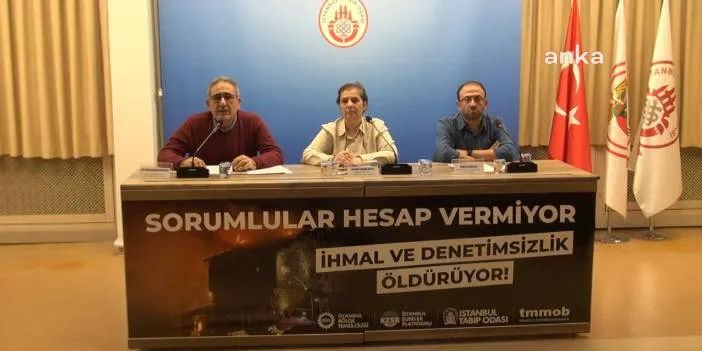 Sendikalardan ortak açıklama: Sorumlular hesap vermiyor