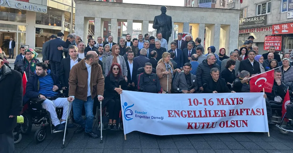 Esenler’de 3 Aralık Dünya Engelliler Günü İçin Farkındalık Yürüyüşü Düzenlendi