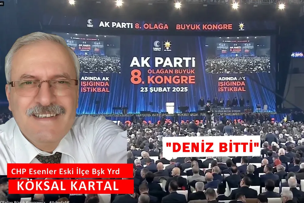 KÖKSAL KARTAL: AKP 8. Olağan Kongresi için 