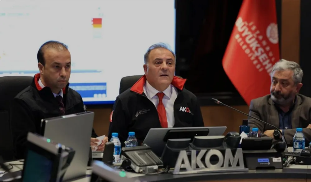 AKOM 1.5 saatlik deprem raporunu açıkladı