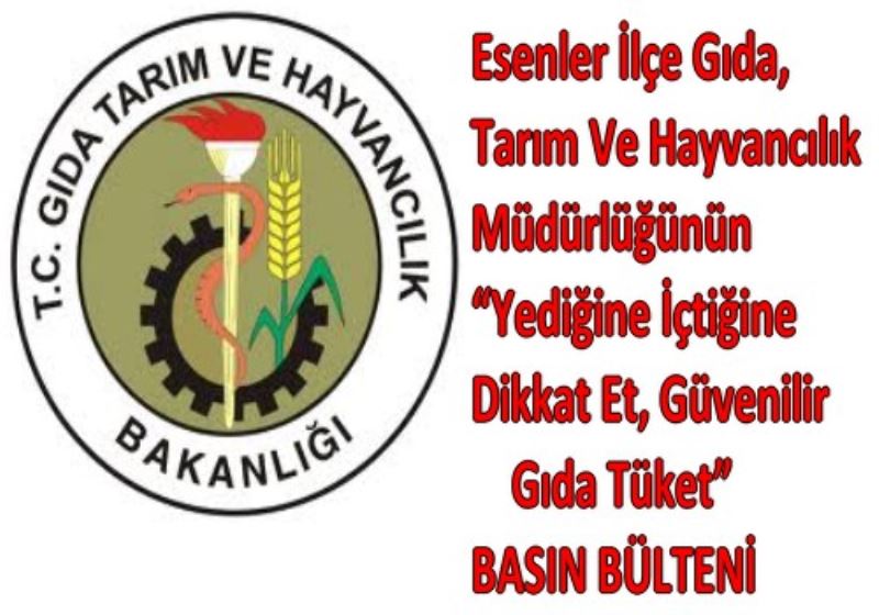 Ilçe Gida ve Tarimin bir yillik faaliyeti