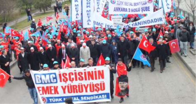 BMC isçileri vazgeçmeyecek