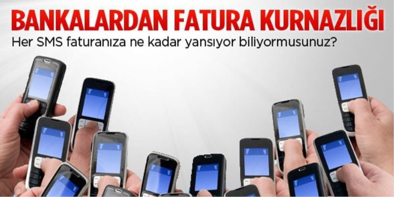 Bankalardan SMS vurgunu