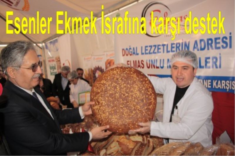 Esenler Ekmek Israfina karsi destek