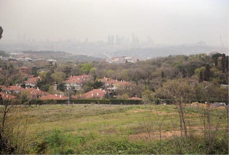 Çamlica`da mahkemeye inat iki kat insaat