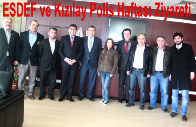 ESDEF ve Kizilay Polis Haftasi Ziyareti
