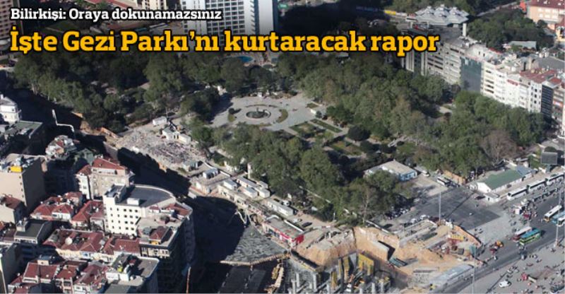 Gezi Parki raporu: Dokunamazsiniz