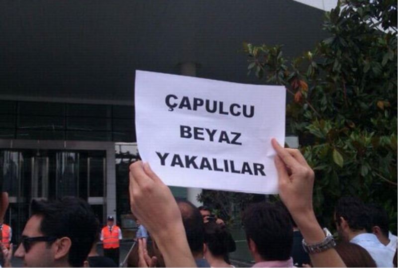 Beyaz yakali çapulcular: Barikati Maslak plazalarina tasidik