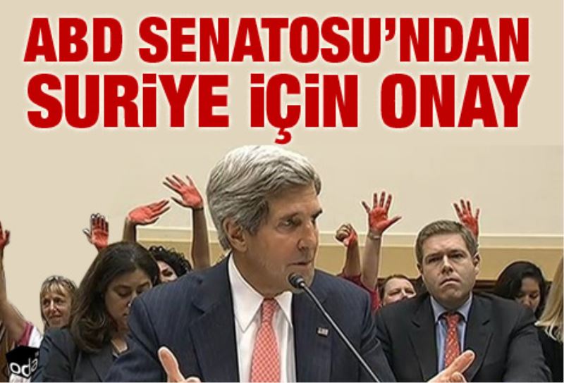 ABD Senatosu`ndan Suriye müdahalesine onay