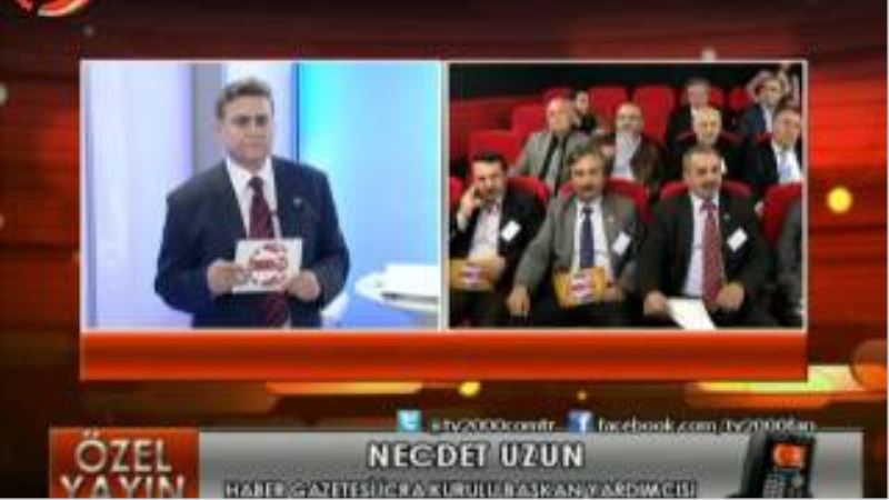 Yerel Basinin Sorunlari Cumartesi 21.00′Da Tv 2000`de Tartisilacak