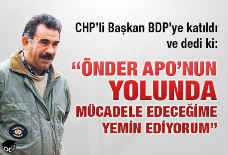 `Önder Apo`nun yolunda mücadele edecegime yemin ediyorum`