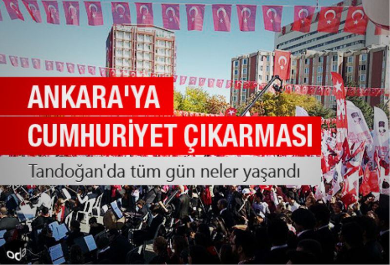 Cumhuriyet yürüyor