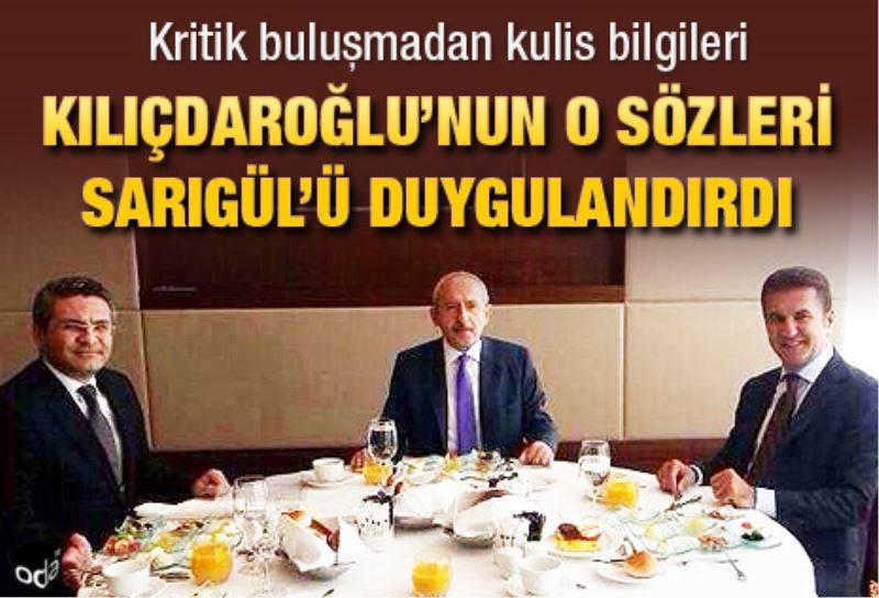 Kiliçdaroglu - Sarigül bulusmasi