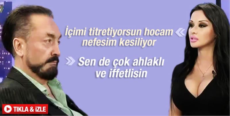 Adnan Oktar`in kedicigiyle ilginç diyalogu