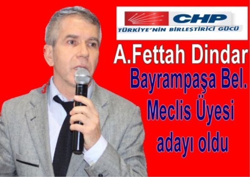 Dindar Bayrampasa Bel. Meclis Üyesi adayi oldu