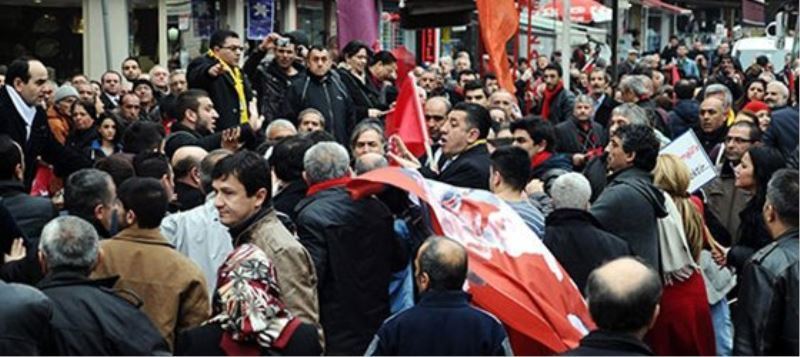 Kasimpasa`da AKP- CHP gerginligi