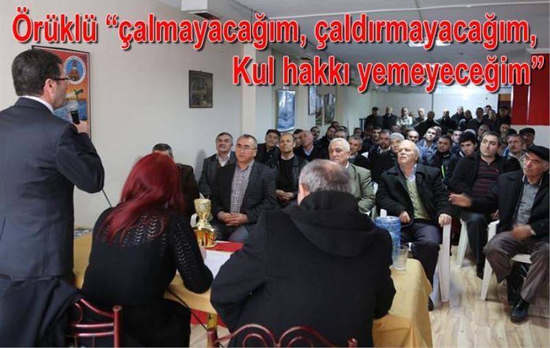 ?çalmayacagim, çaldirmayacagim, Kul hakki yemeyecegim?