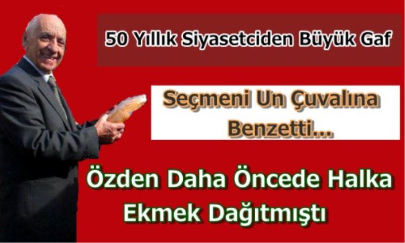 50 Yillik Siyasetçiden Büyük Gaf