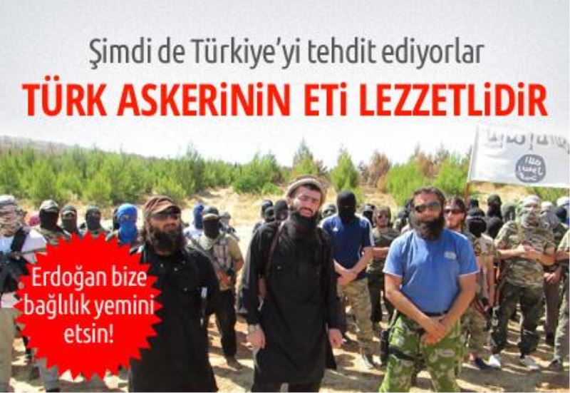 `Türk askerinin eti lezzetlidir!`