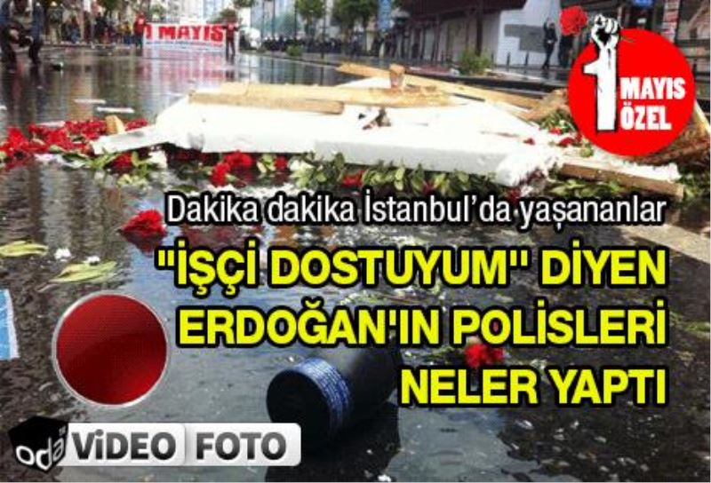 Istanbul`da 1 Mayis 2014