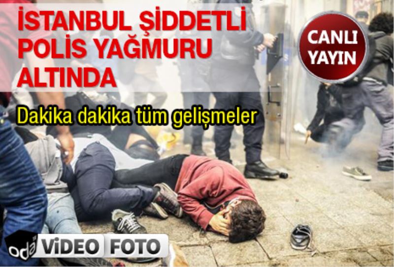 Taksim`de neler oluyor