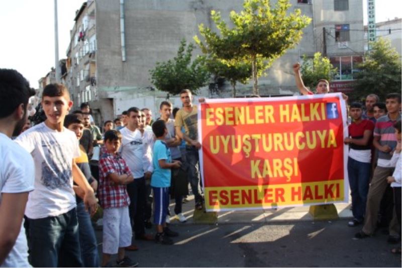 Esenler Halkindan Uyusturucuya Protesto