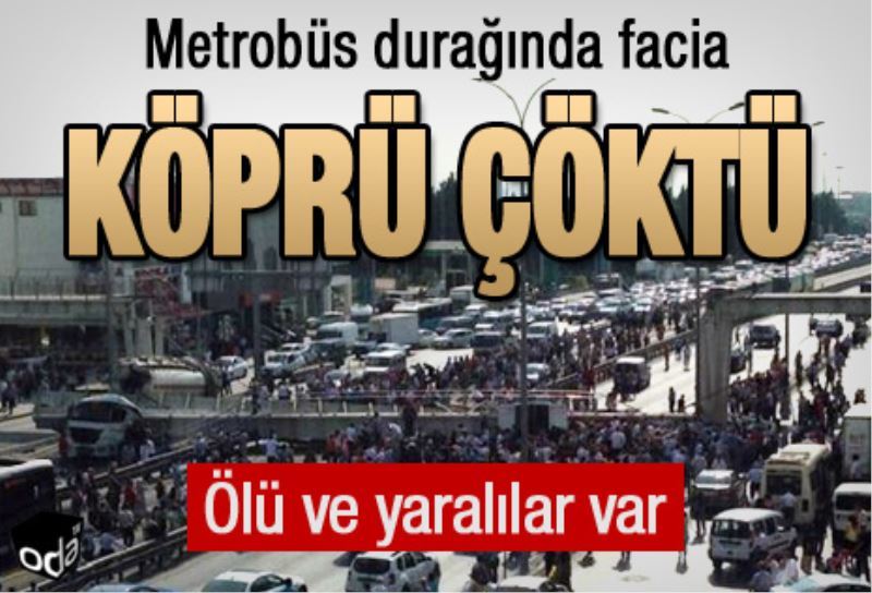 Metrobüs duraginda facia