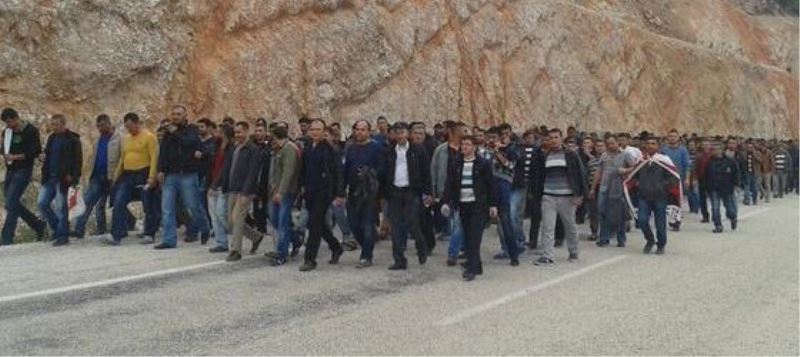 Somali madenciler Ankara`ya yürüyor