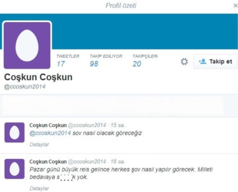 Eski AKP`liden sansürsüz, bomba tweet!
