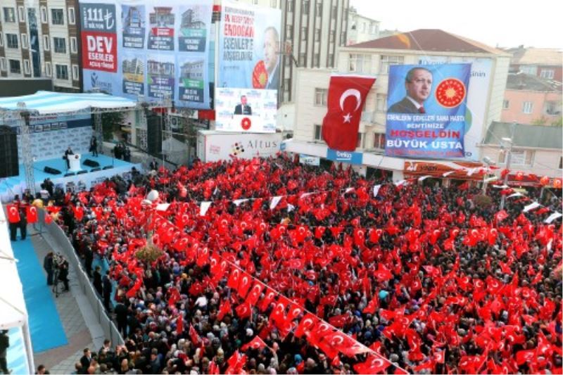 Erdogan Hizmet Binalarinin Resmi Açilisini Gerçeklestirdi