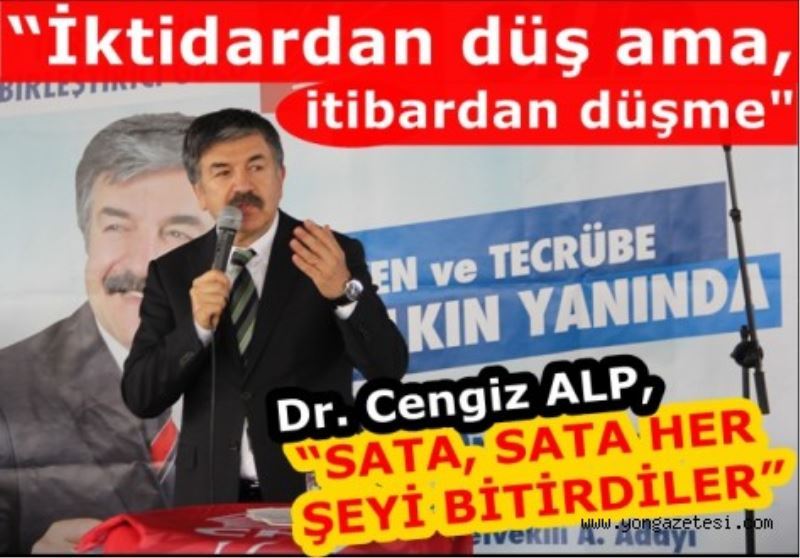 Dr. Cengiz Alp adim adim dolasiyor..