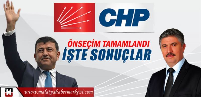 CHP Malatya`da Önseçimi Tamamladi