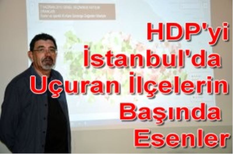 HDP`yi Istanbul`da Uçuran Ilçelerin Basinda Esenler