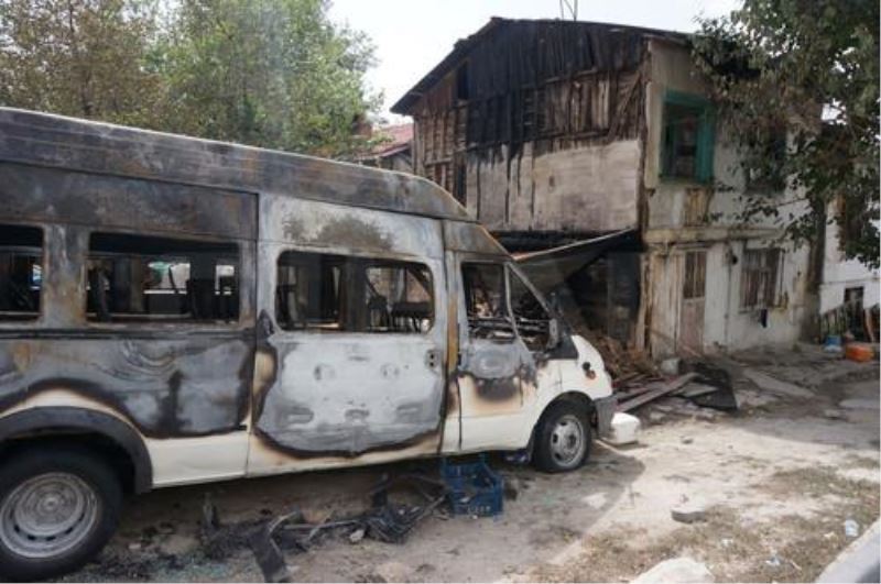 Beypazari`nda evi ve araci kundaklanan isçi: 5 çocugumu