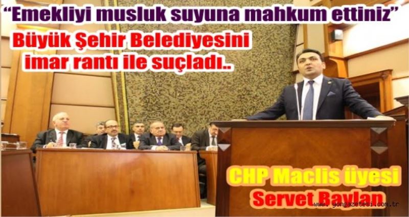 CHP`den ISKI BÜTÇESINE RET OYU