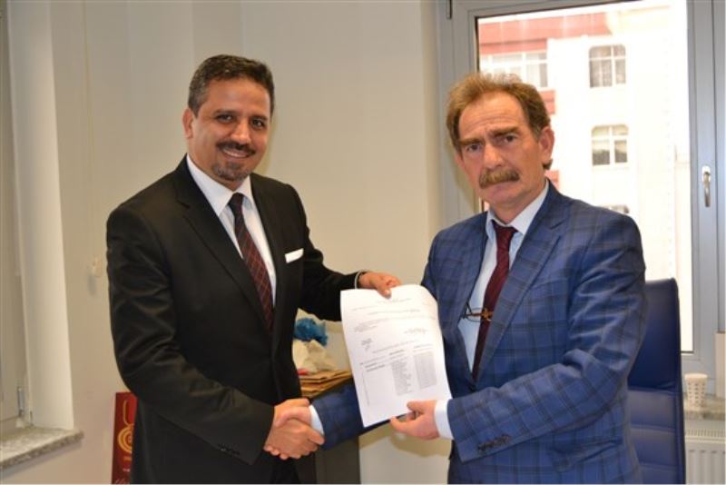 Bülent Ütebay mazbatasini aldi