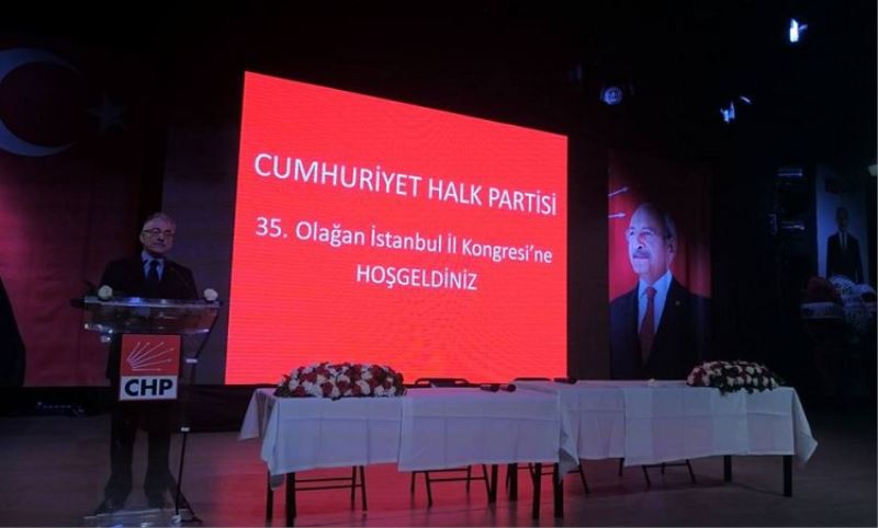 CHP Istanbul 35`inci Il Kongresi Basladi