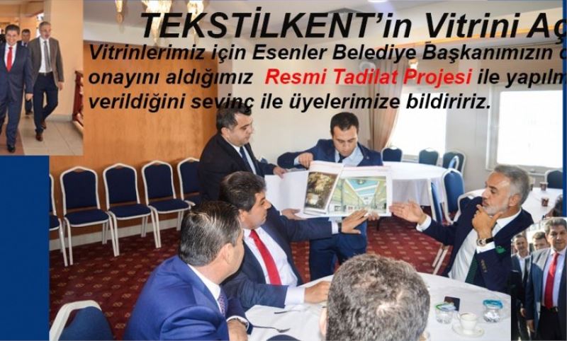 Tekstilkent ile Esenler Belediyesi anlasti!