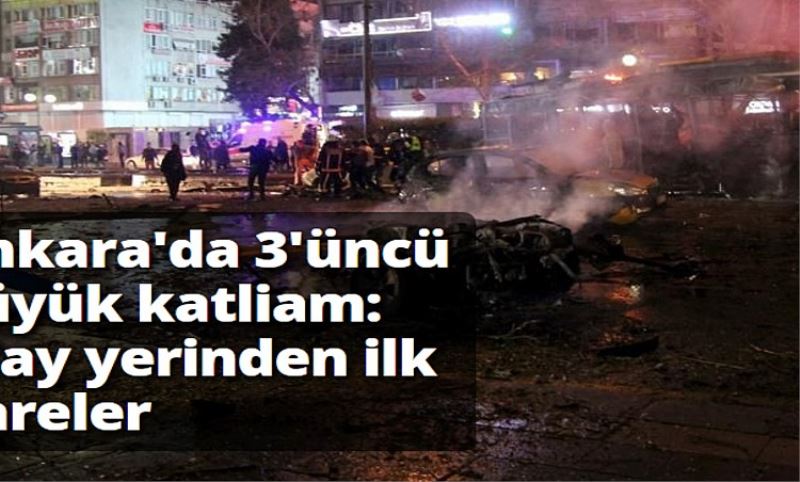 Ankara Kizilay`da bombali saldiri: 34 ölü, 19`u agir 125 yarali