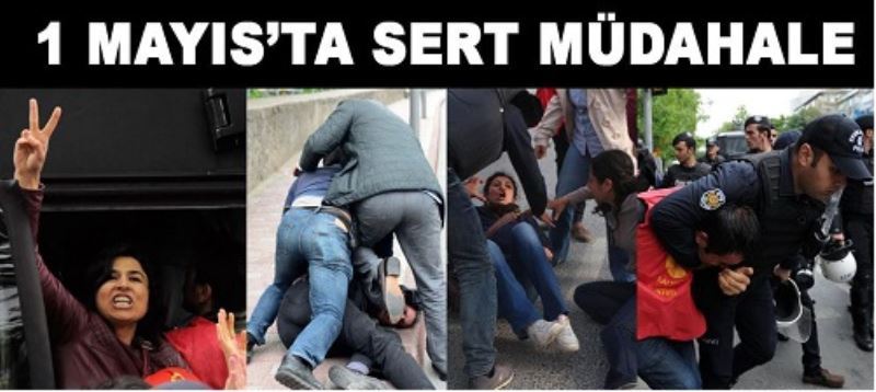 Taksim`e yürümek isteyenlere polisten sert müdahale