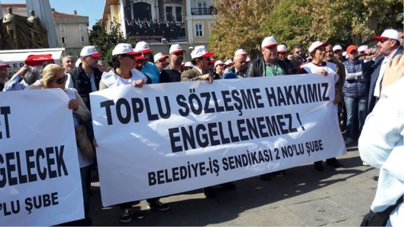 Belediye Is, Bakirköy Belediyesinde aldigi grev kararini basin açiklamasiyla duyurdu