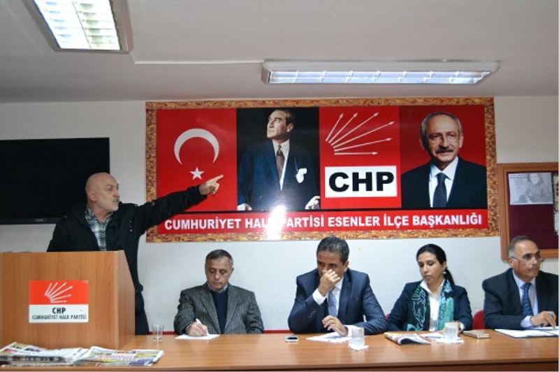 CHP Esenler ilce örgütü toplandi