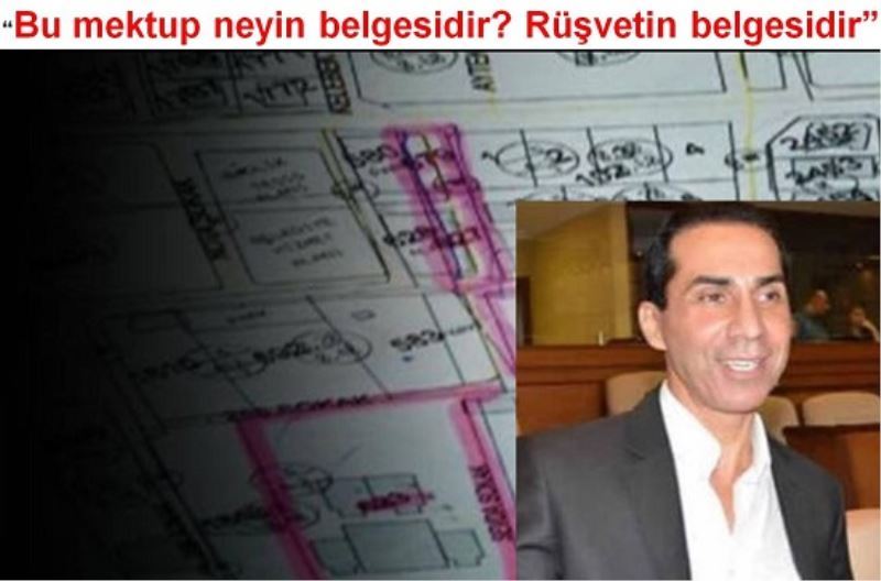 ?Bu mektup neyin belgesidir? Rüsvetin belgesidir?