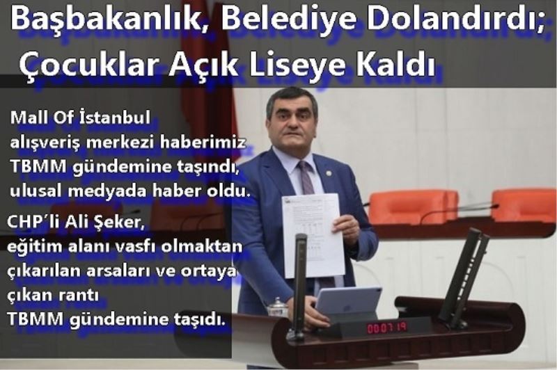 Belediye Dolandirdi; Çocuklar Açik Liseye Kaldi