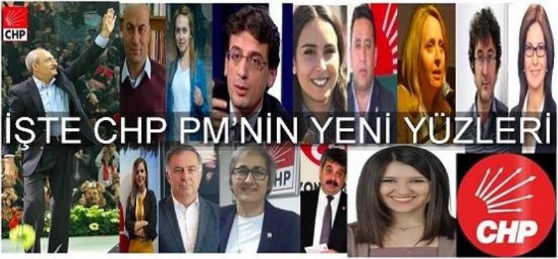 ISTE CHP PM`NIN YENI YÜZLERI