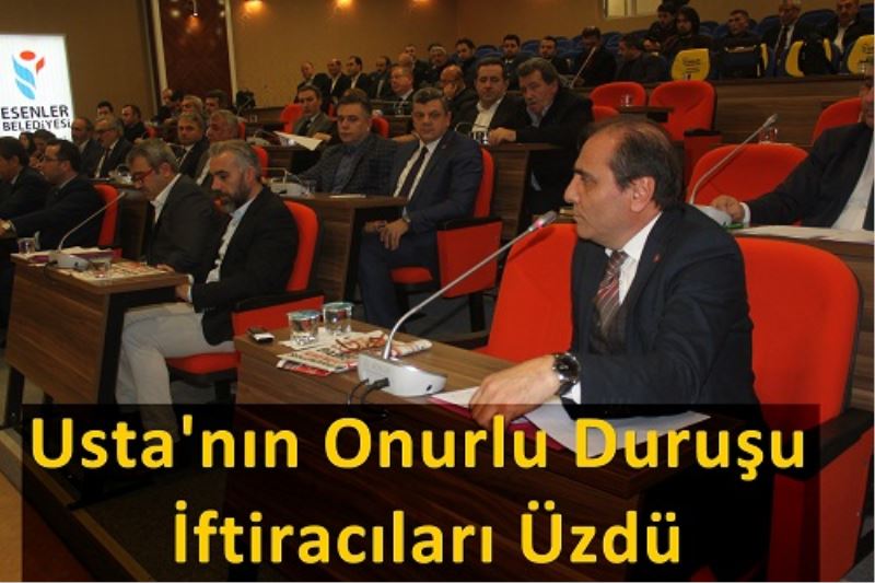 Usta`nin Onurlu Durusu Iftiracilari Üzdü