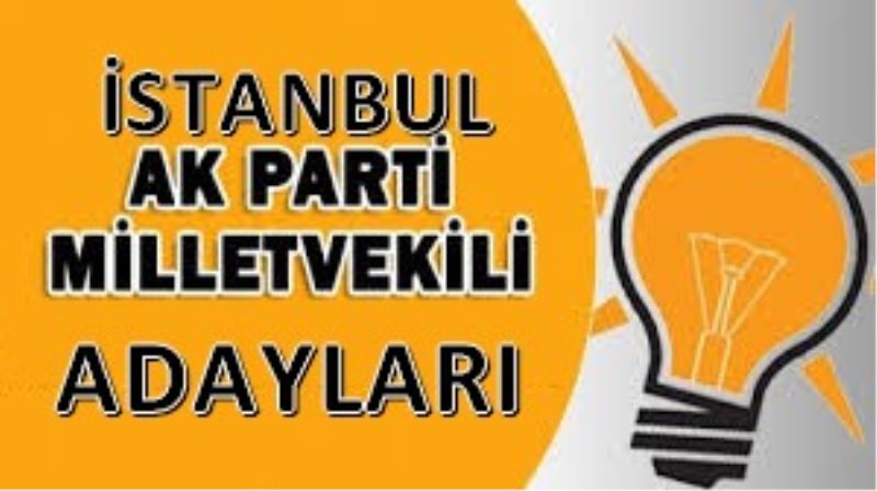 AK Parti Istanbul milletvekili aday listeleri