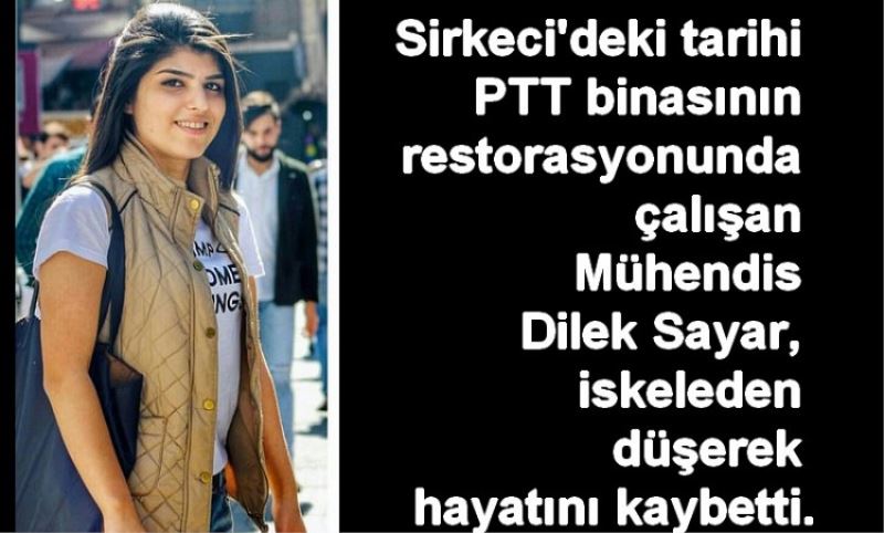 Sirkeci`de PTT binasinin restorasyonunda is cinayeti